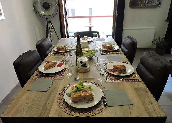 Lejlighed Mallo's Avec Parking Gratuit Et 2 Balcons Colmar