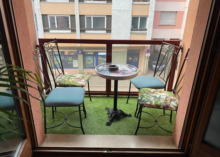 Mallo's Avec Parking Gratuit Et 2 Balcons Colmar