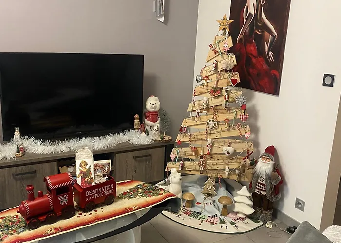 Mallo's Avec Parking Gratuit Et 2 Balcons Lejlighed *